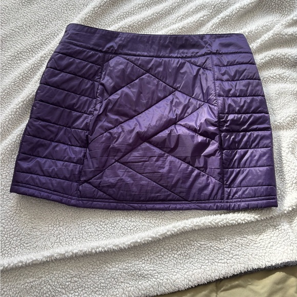 Smartwool Purple Quilted Mini Skirt - Picture 2 of 2